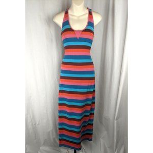 Anthropologie Trina Turk Rainbow Knit Maxi Dress